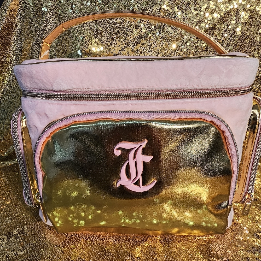 NWT Juicy Couture velour cosmetic bag